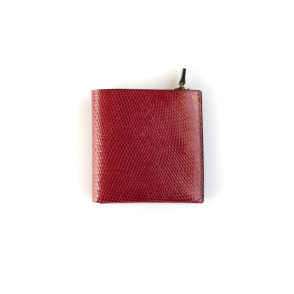 1/4 Wallet/ RED LIZARD