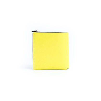 1/4 Wallet/ LEMON&GRAY