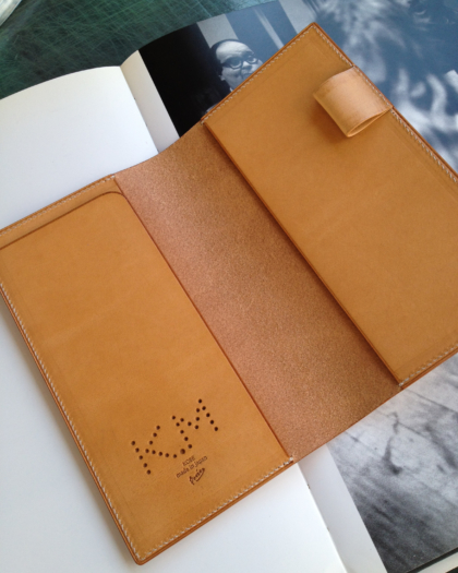 Stationary/ DIARY COVER TANNED LEATHER